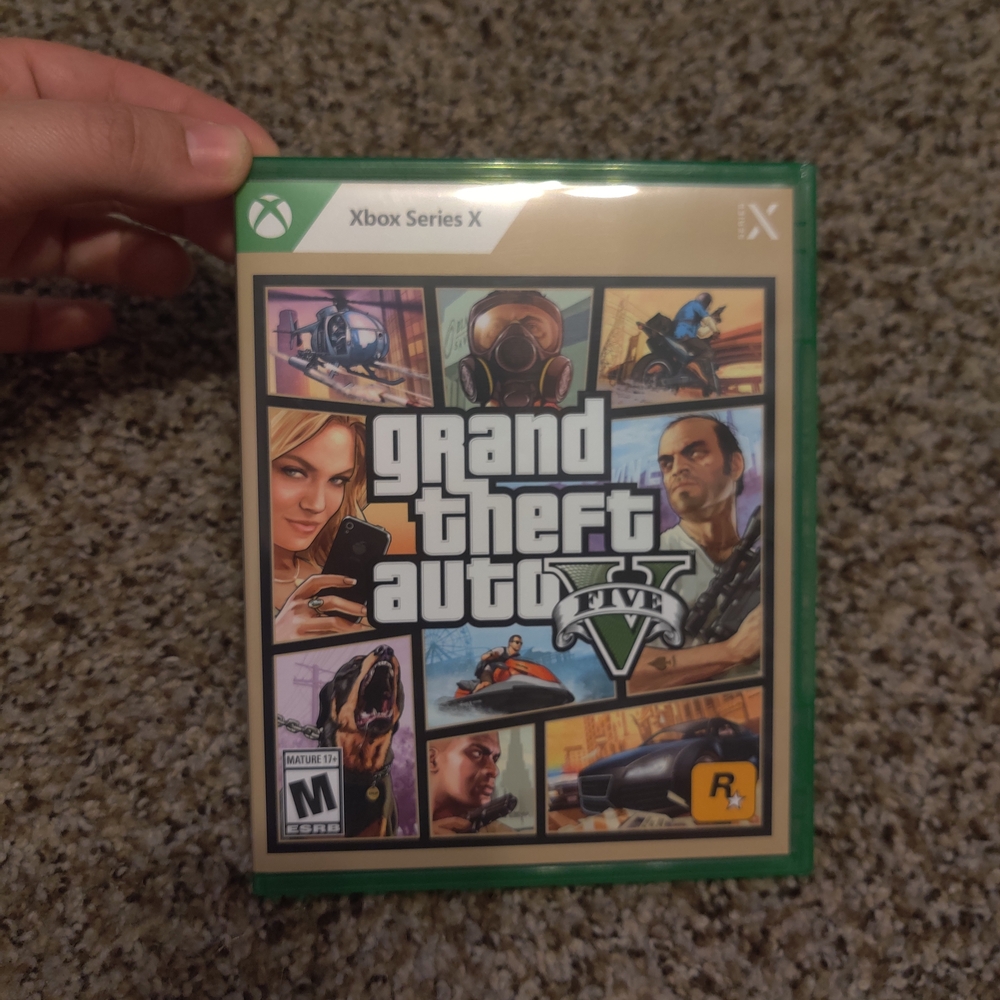 Grand Theft Auto V for Xbox Series X - Green Case